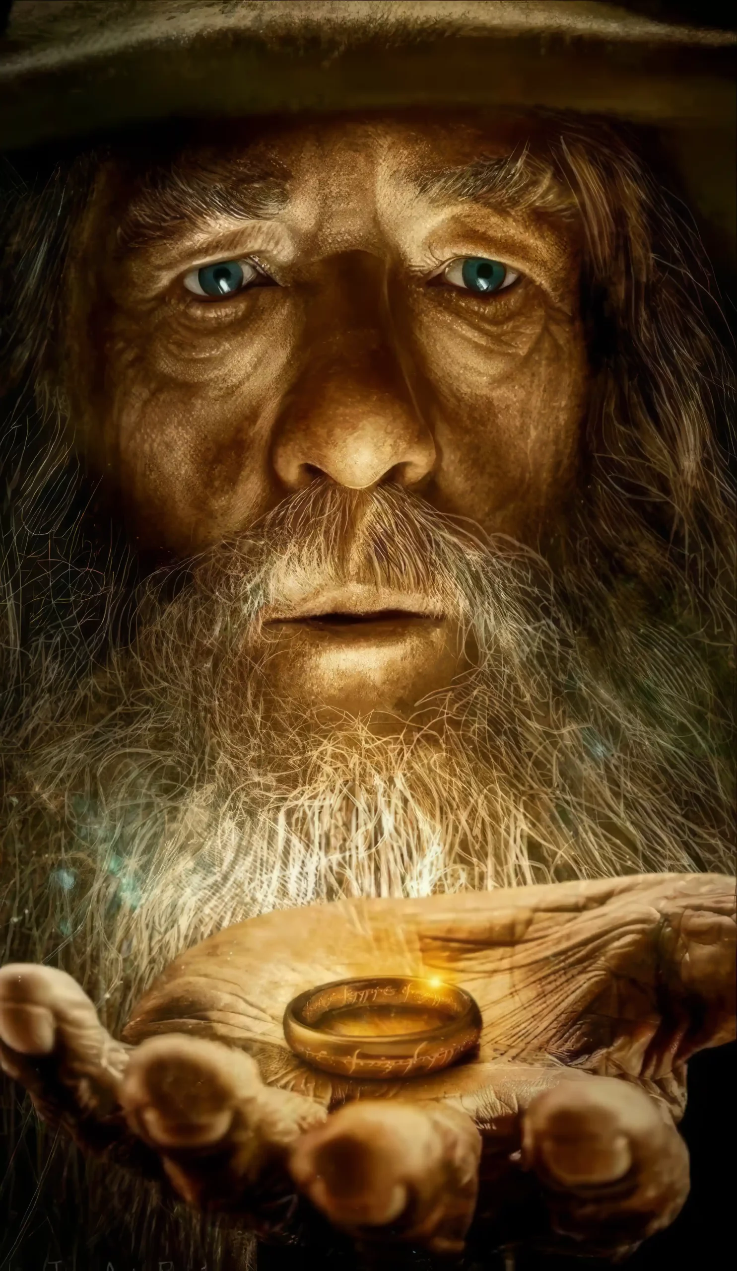 متال پوستر ارباب حلقه ها Lord of the Rings
