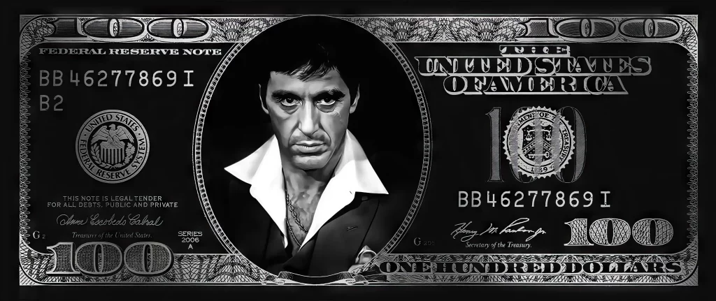 متال پوستر تونی مونتانا tony montana