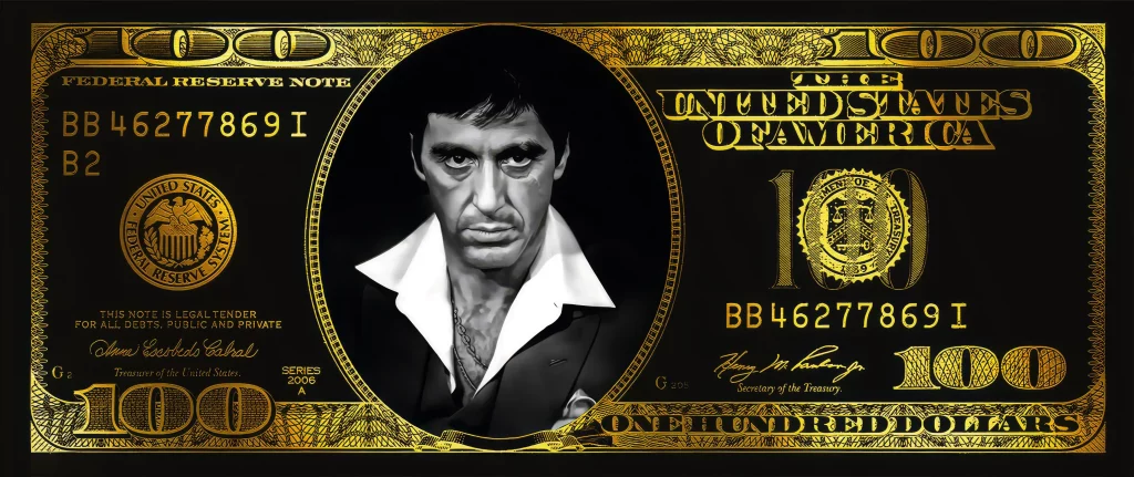 متال پوستر تونی مونتانا tony montana