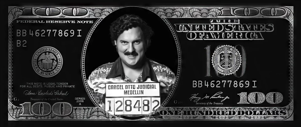 متال پوستر پابلو اسکوبار pablo escobar