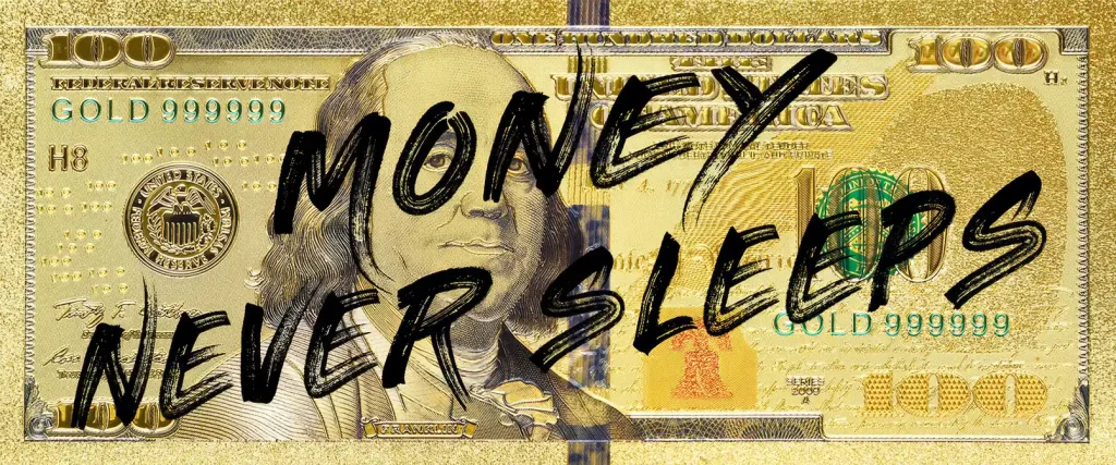 متال پوستر دلار dollar
