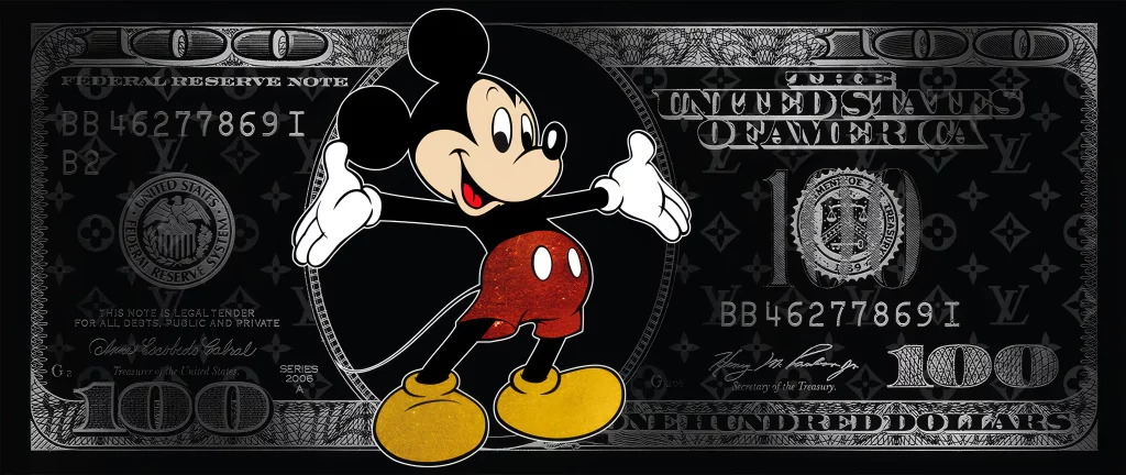 متال پوستر دلار dollar