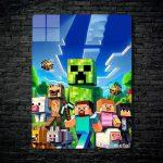 متال پوستر ماینکرفت Minecraft