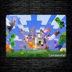 متال پوستر ماینکرفت Minecraft