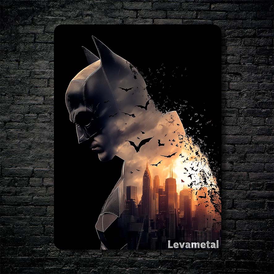 متال پوستر بت من Batman