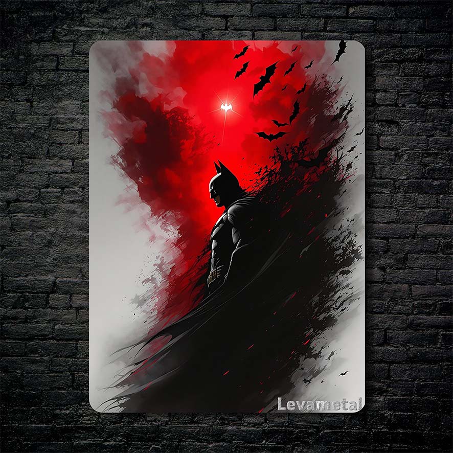متال پوستر بت من Batman