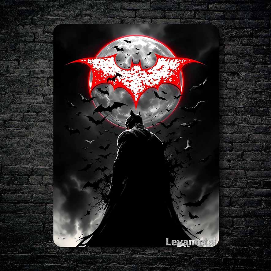 متال پوستر بت من Batman