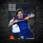 متال پوستر مسی Messi