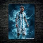 متال پوستر مسی Messi