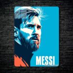 متال پوستر مسی Messi
