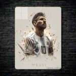 متال پوستر مسی Messi