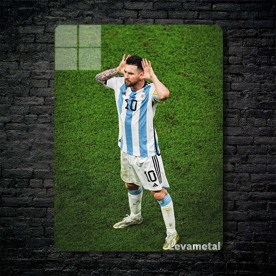متال پوستر مسی Messi