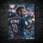 متال پوستر نیمار Neymar