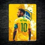 متال پوستر نیمار Neymar