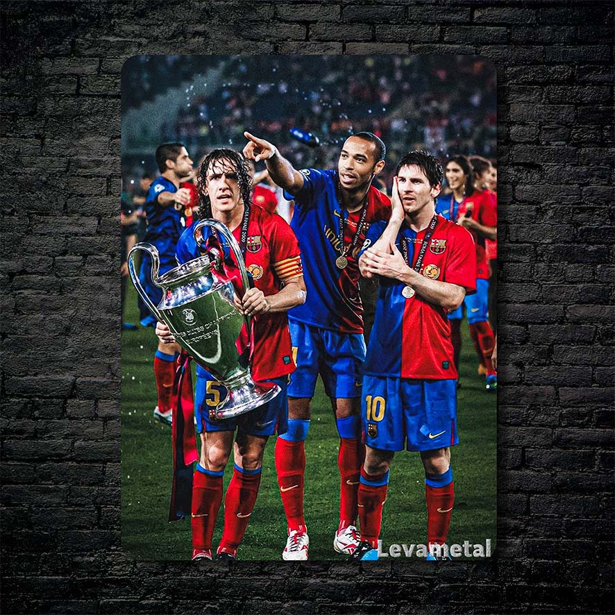 متال پوستر مسی Messi