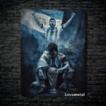 متال پوستر مسی Messi