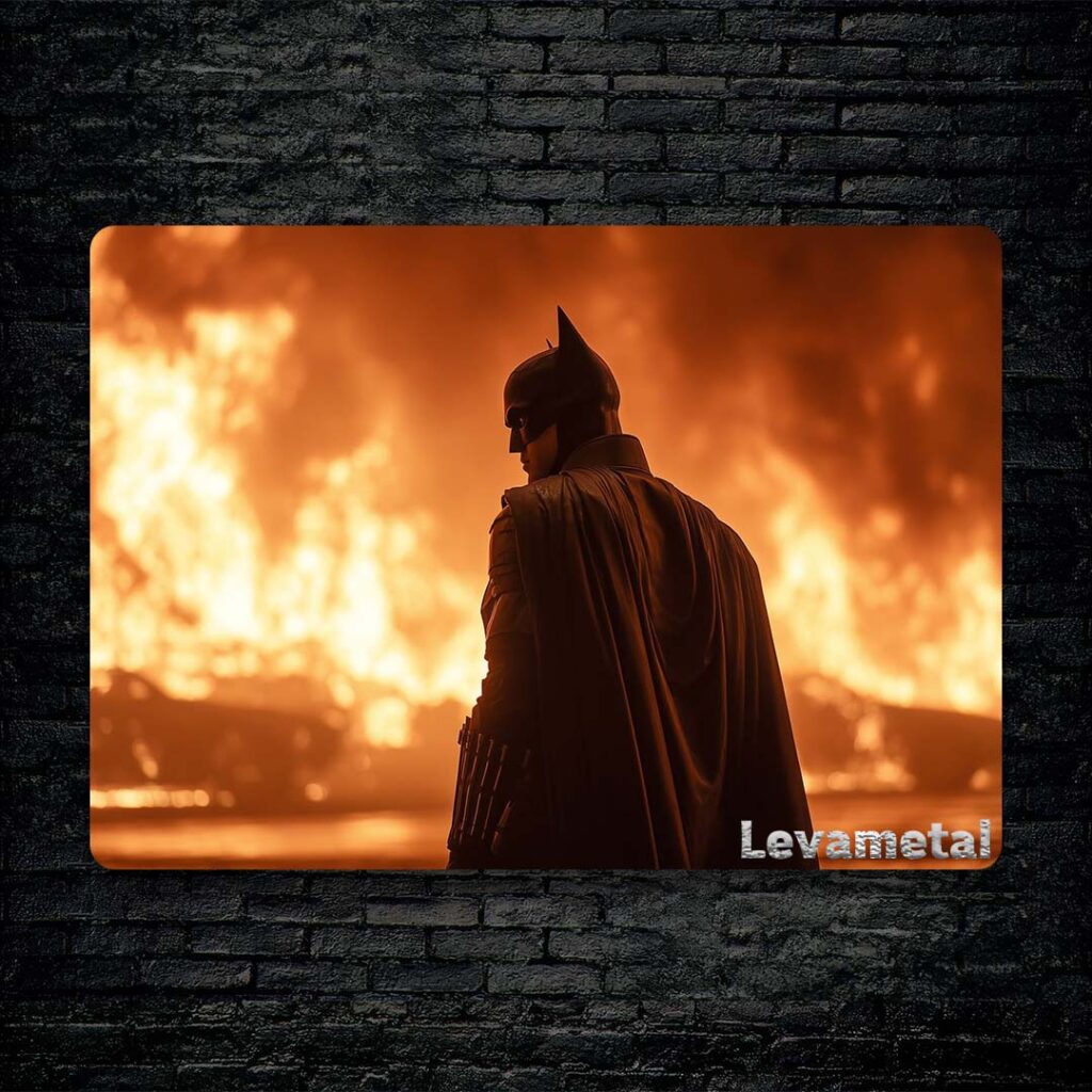 متال پوستر بت من Batman