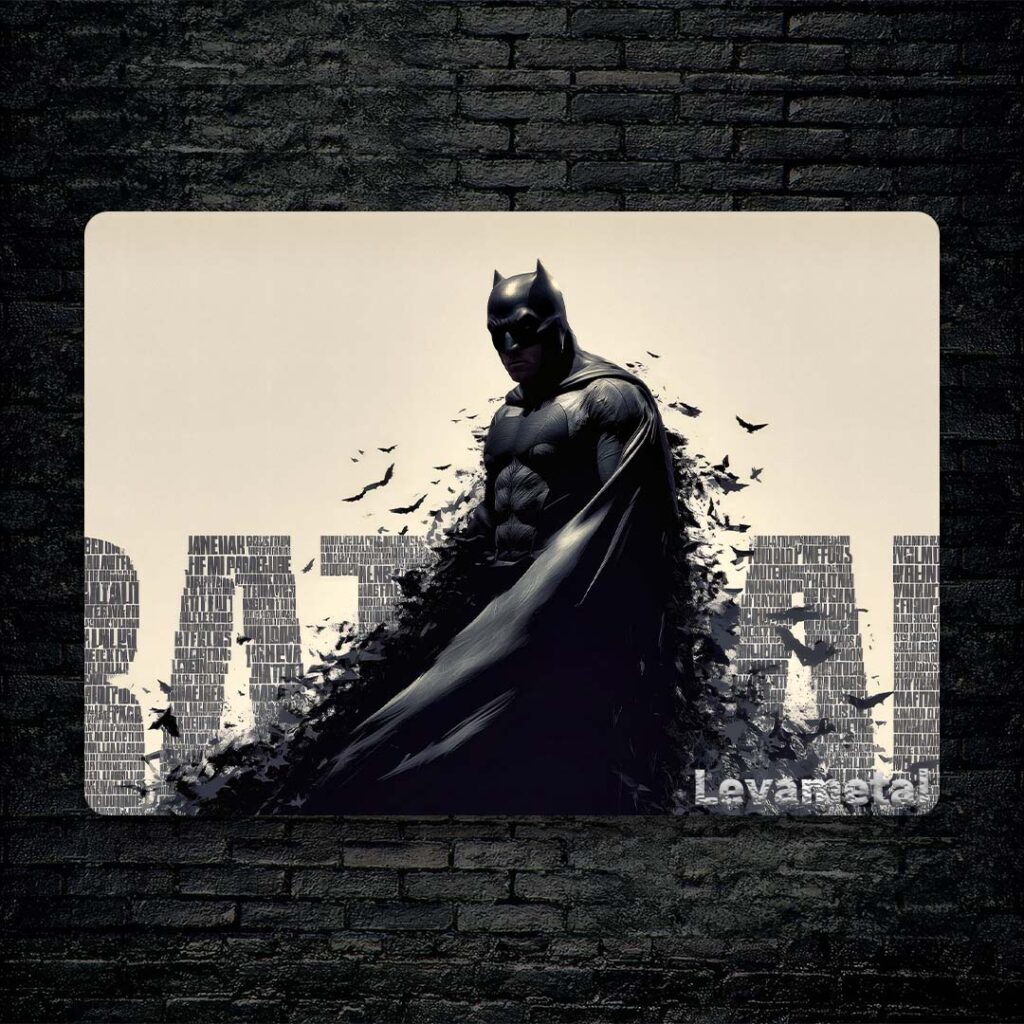 متال پوستر بت من Batman
