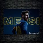 متال پوستر مسی Messi
