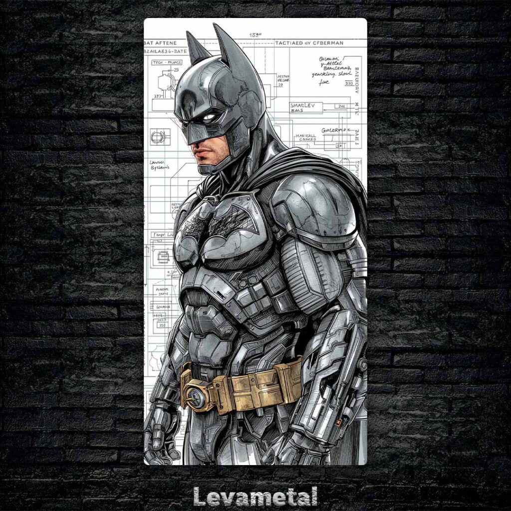 متال پوستر بت من Batman