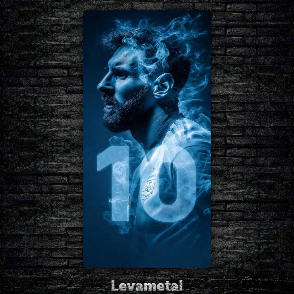 متال پوستر مسی Messi