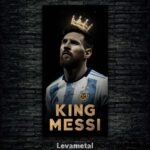 متال پوستر مسی Messi