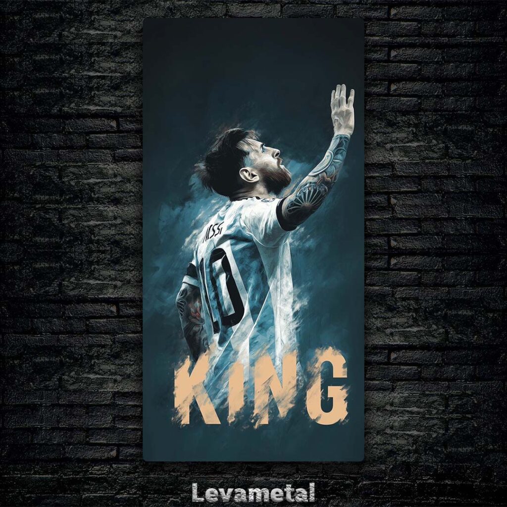 متال پوستر مسی Messi