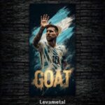 متال پوستر مسی Messi