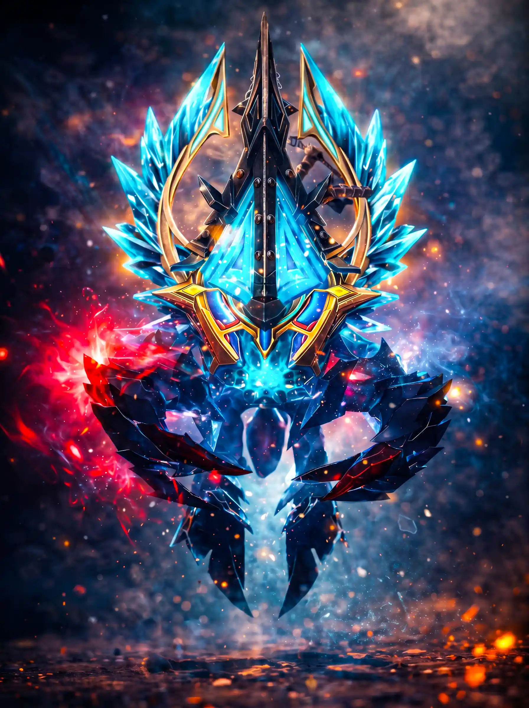 متال پوستر ancient apparition از گیم دوتا2 dota2