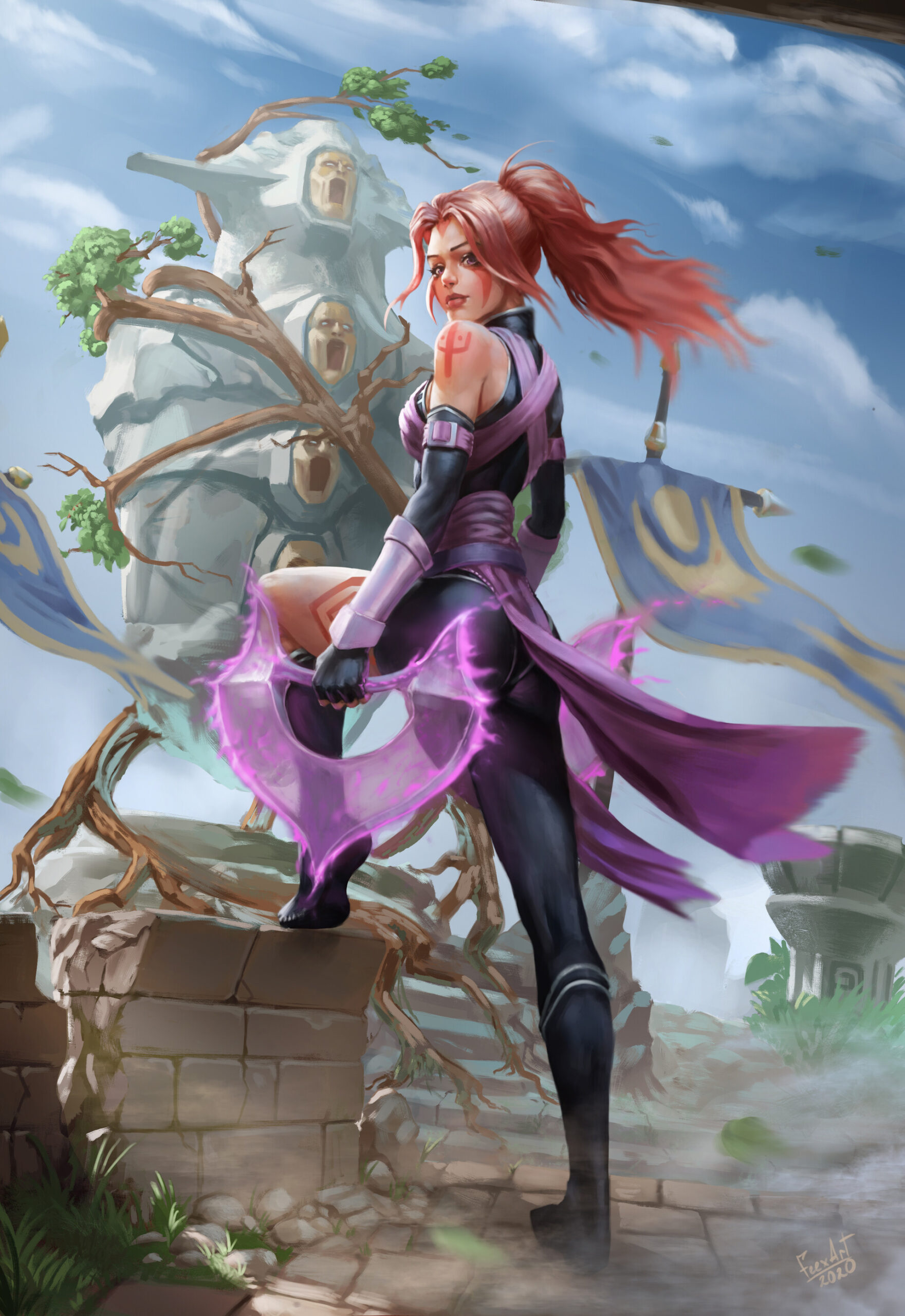 متال پوستر ancient anti mage از گیم دوتا2 dota2