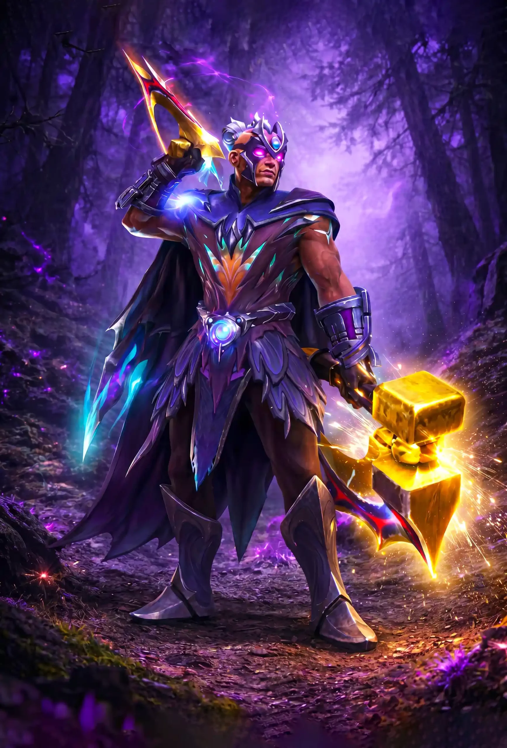 متال پوستر ancient anti mage از گیم دوتا2 dota2