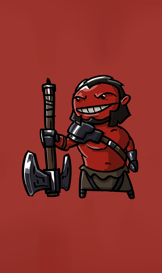 متال پوستر Axe از گیم دوتا2 dota2
