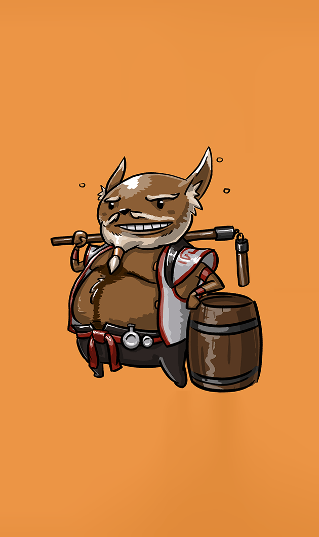 متال پوستر brewmaster از گیم دوتا2 dota2