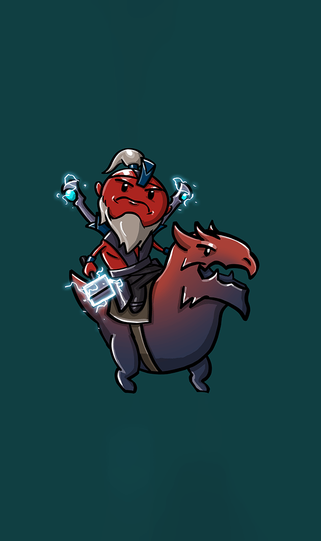 متال پوستر disruptor از گیم دوتا2 dota2