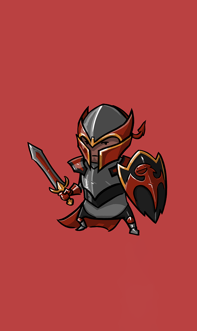 متال پوستر dragon knight از گیم دوتا2 dota2