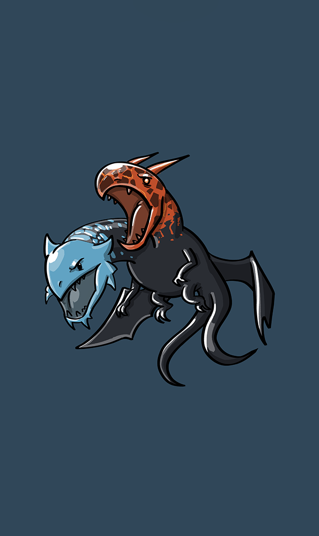 متال پوستر jakiro از گیم دوتا2 dota2