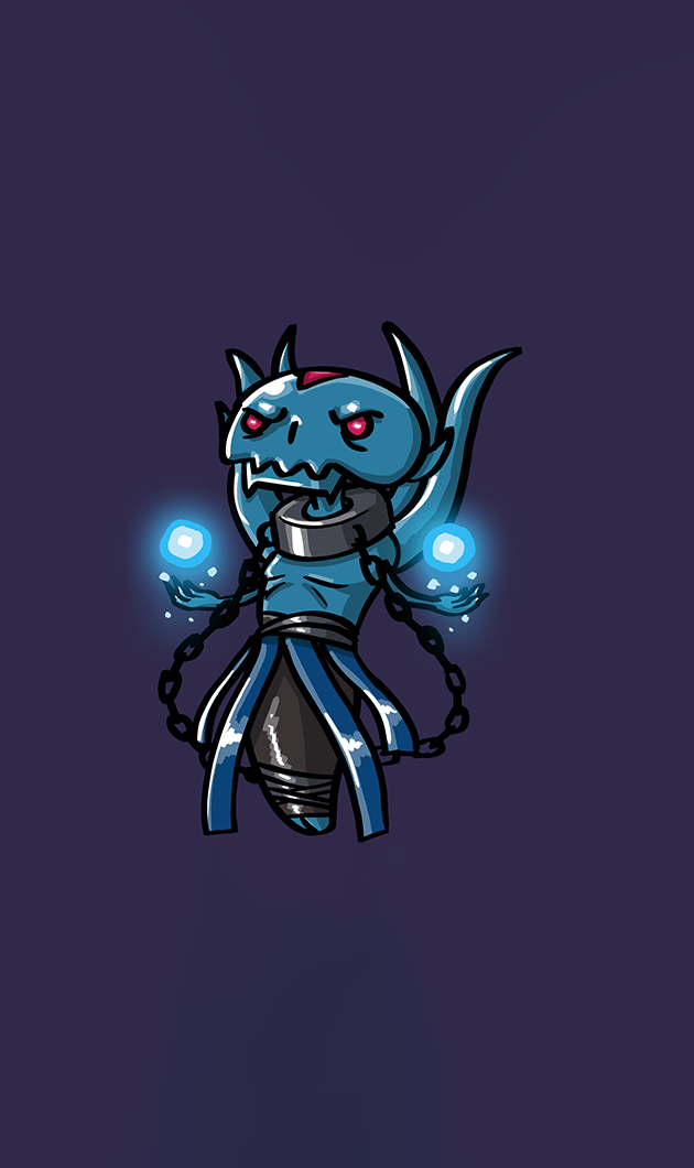 متال پوستر lich از گیم دوتا2 dota2