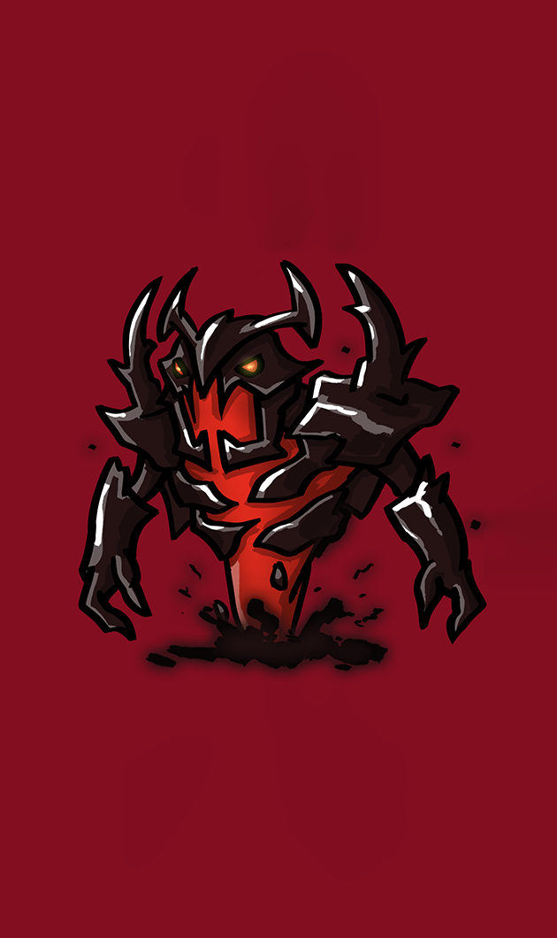 متال پوستر Shadow fiend از گیم دوتا2 dota2