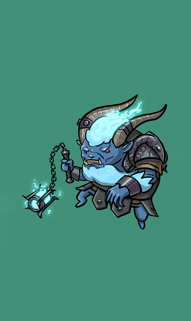 متال پوستر spirit breaker از گیم دوتا2 dota2