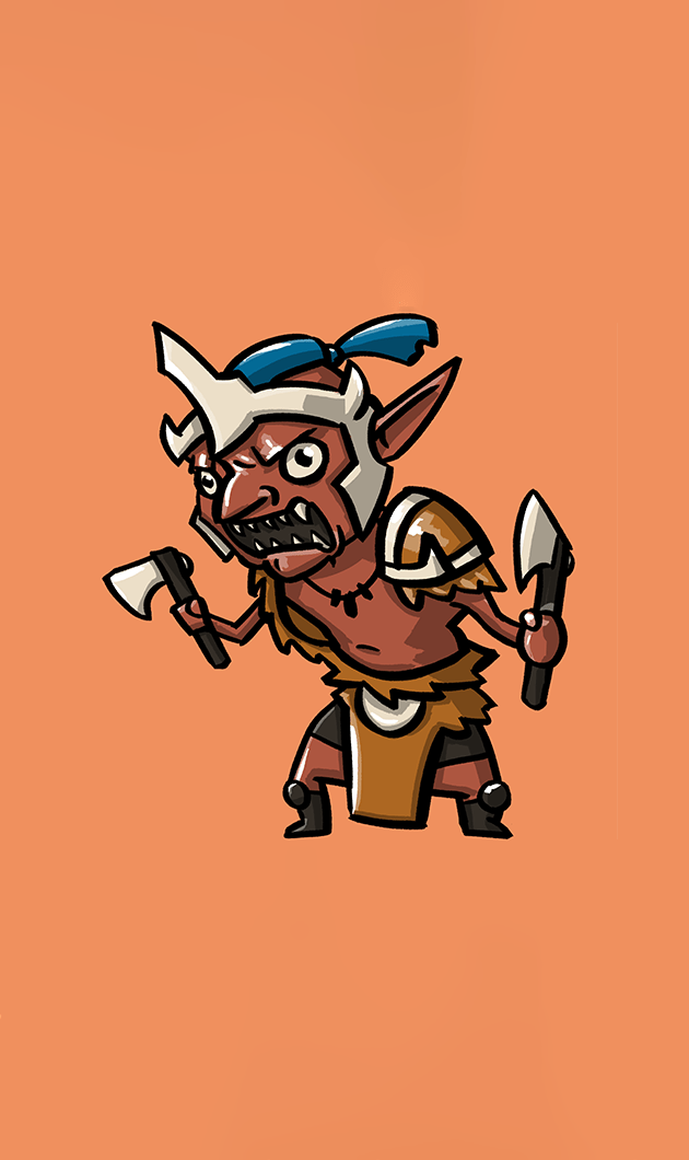متال پوستر troll warlord از گیم دوتا2 dota2