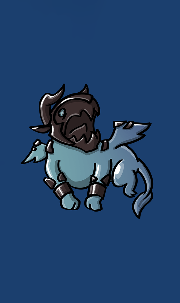 متال پوستر visage از گیم دوتا2 dota2