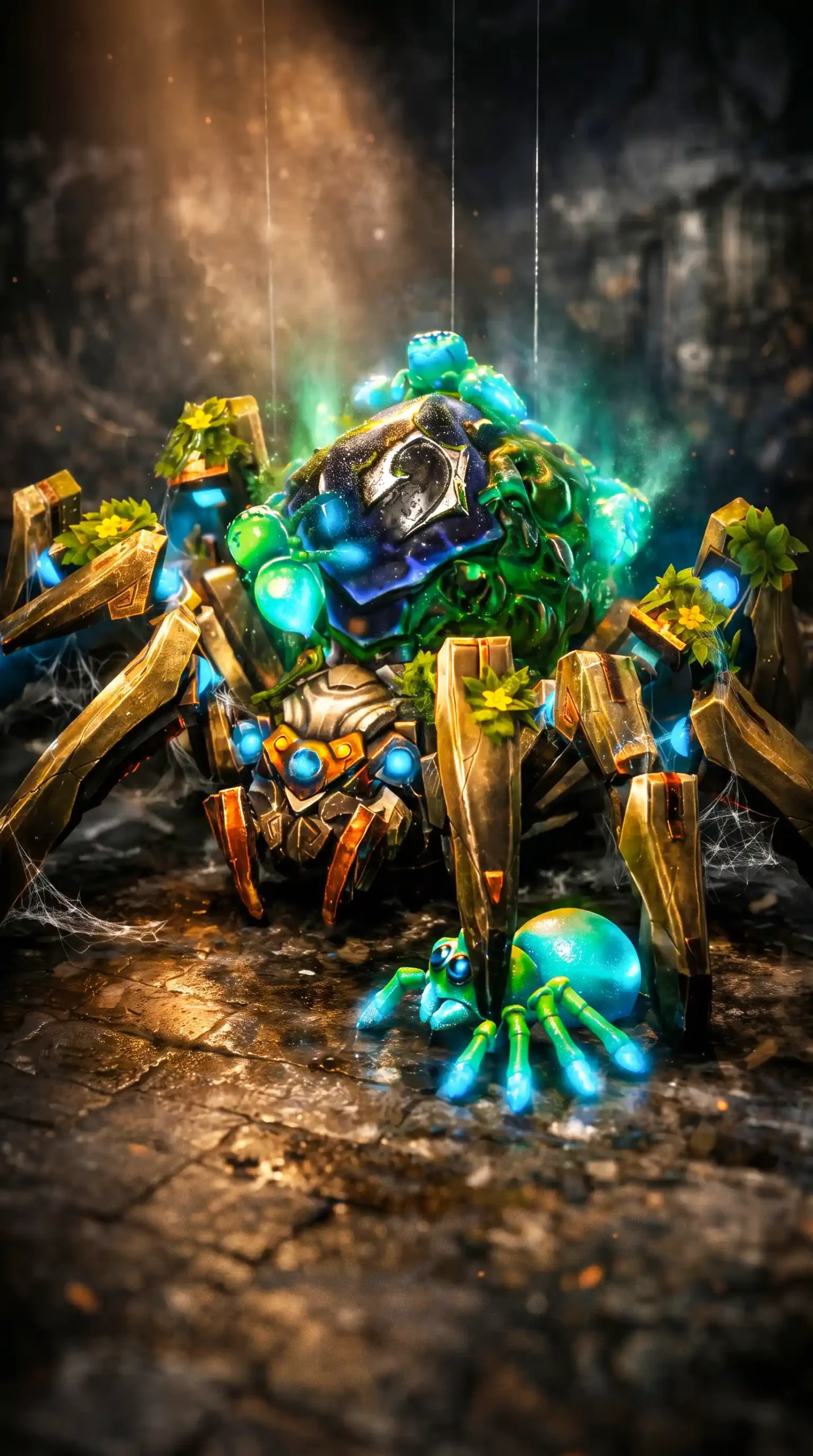 متال پوستر broodmother از گیم دوتا2 dota2