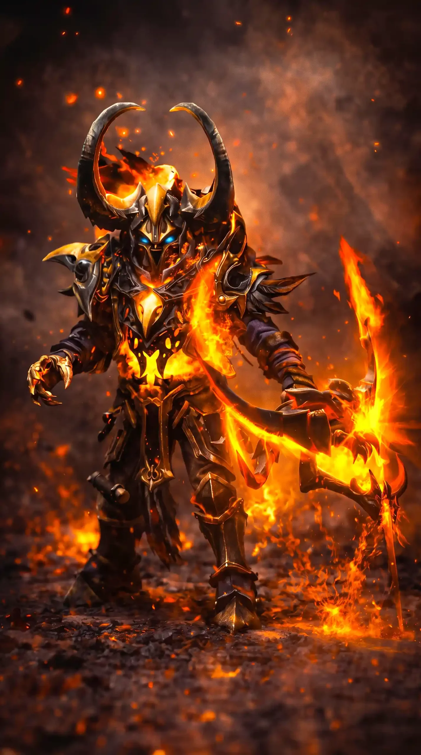 متال پوستر clinkz از گیم دوتا2 dota2