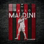 متال پوستر مالدینی Maldini با کد A-882
