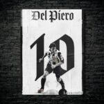 متال پوستر دل پیرو Del Piero با کد A-891