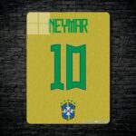 متال پوستر نیمار Neymar با کد B-191