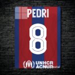 متال پوستر پدری pedri با کد A-857