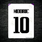 متال پوستر مودریچ Modric با کد A-858