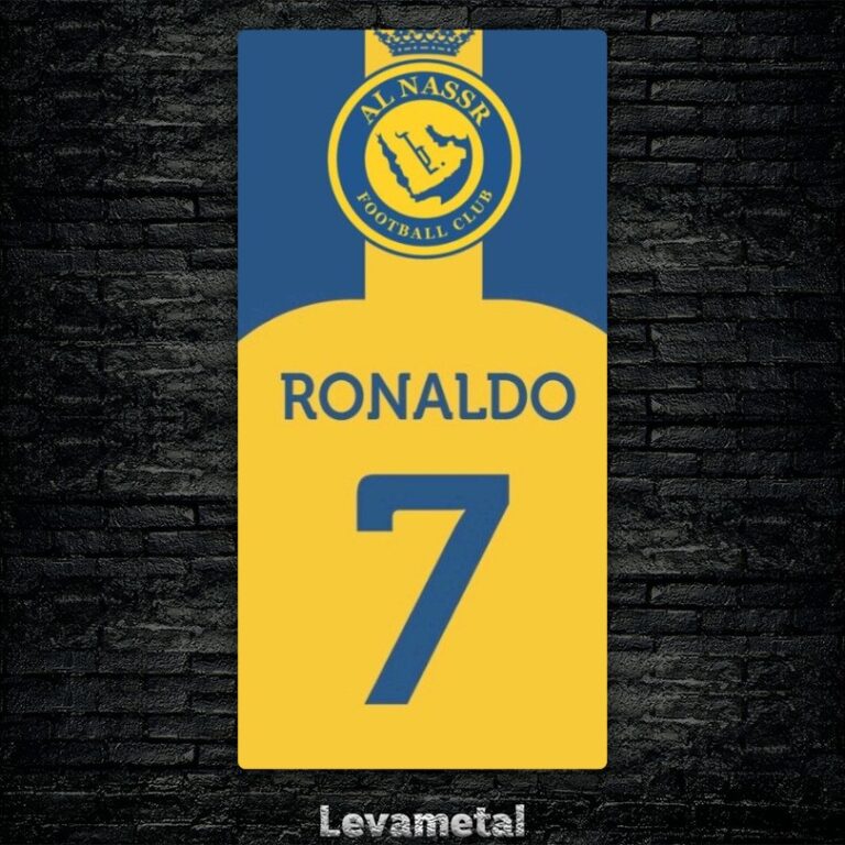 متال پوستر رونالدو Ronaldo با کد A-860