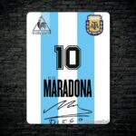 متال پوستر مارادونا Maradona با کد A-862